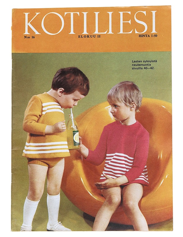 Kotiliesi n:o 16/1968 - Lehdet - 10105552598 - 0