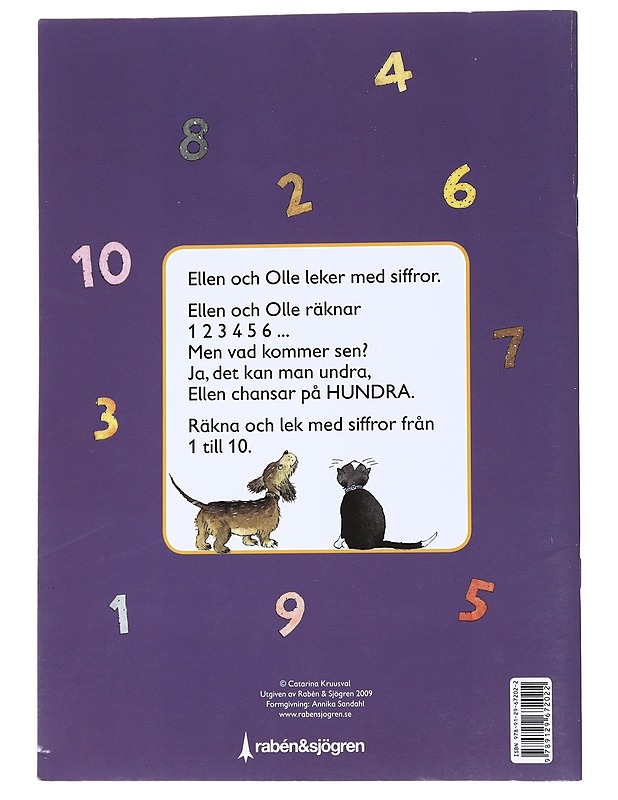 Ellen Och Olle: Leker Med Siffror  - Lastenkirjat - 10105552658 - 1