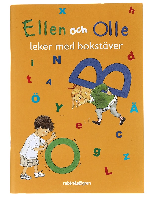 Ellen Och Olle: Leker Med Bokstäver - Lastenkirjat - 10105552663 - 0