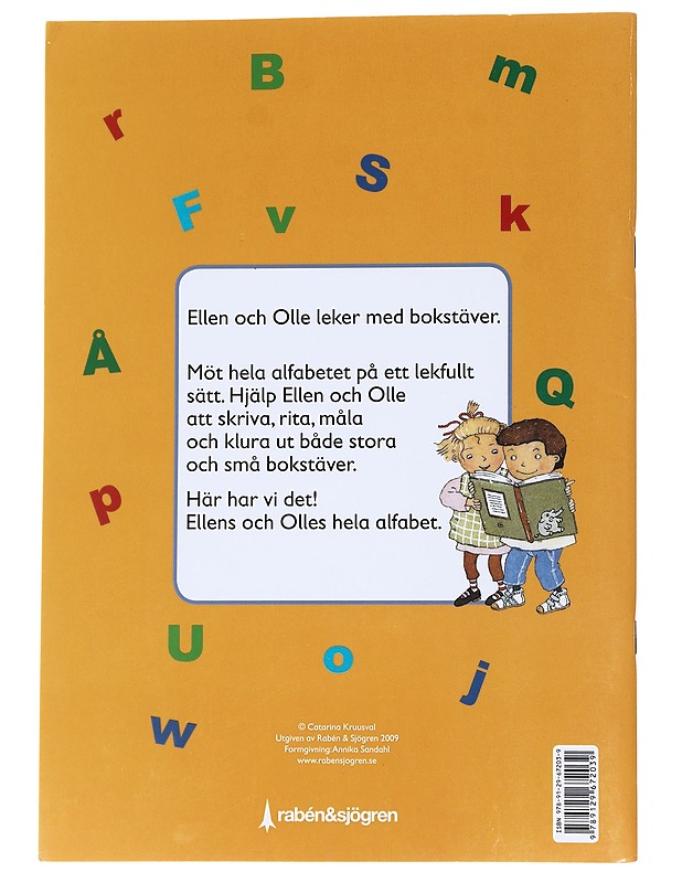 Ellen Och Olle: Leker Med Bokstäver - Lastenkirjat - 10105552663 - 1