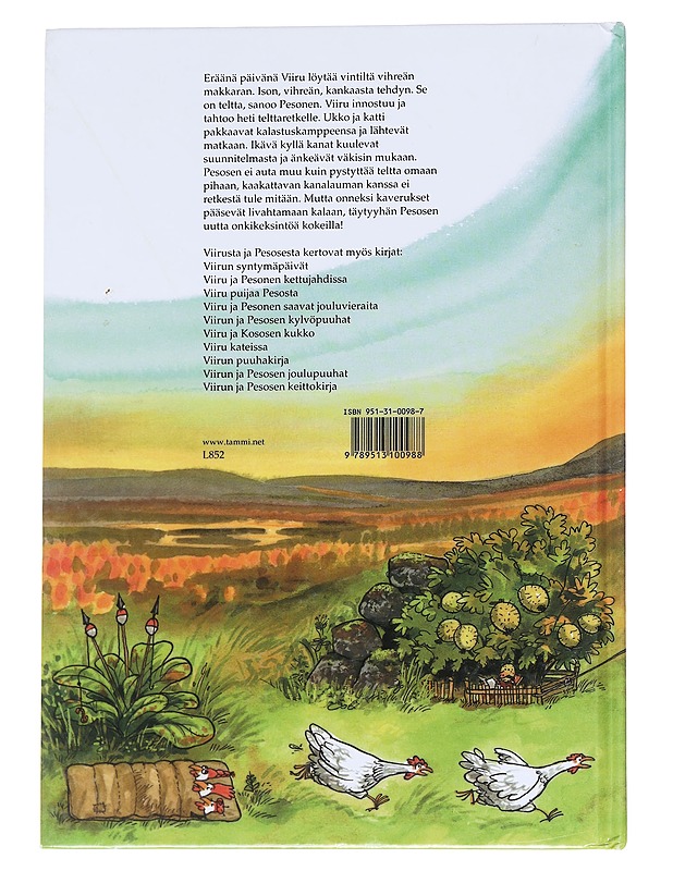 Viiru ja Pesonen telttaretkellä - Sven Nordqvist - Lastenkirjat - 10105552682 - 1