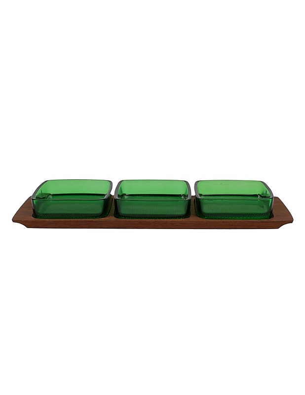 Vintage tarjoilusetti, 4 osaa - Tarjoiluastiat - 10105552680 - 2