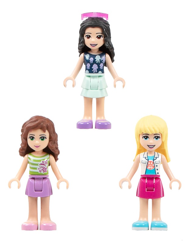 LEGO Friends Emma, Olivia ja Stephanie figuurit - Lasten figuurit - 10105552717 - 0