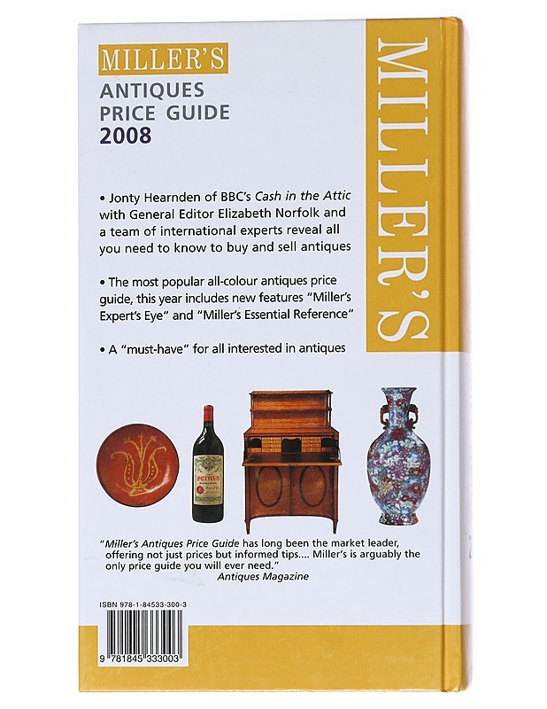 Miller's antiques price guide : 2008 : volume XXIX - Norfolk, Elizabeth - Tietokirjat ja oppaat - 10105552721 - 1