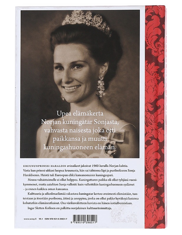 Kuningatar Sonja - Kolloen, Ingar Sletten - Elämäkerrat ja muistelmat - 10105552723 - 1