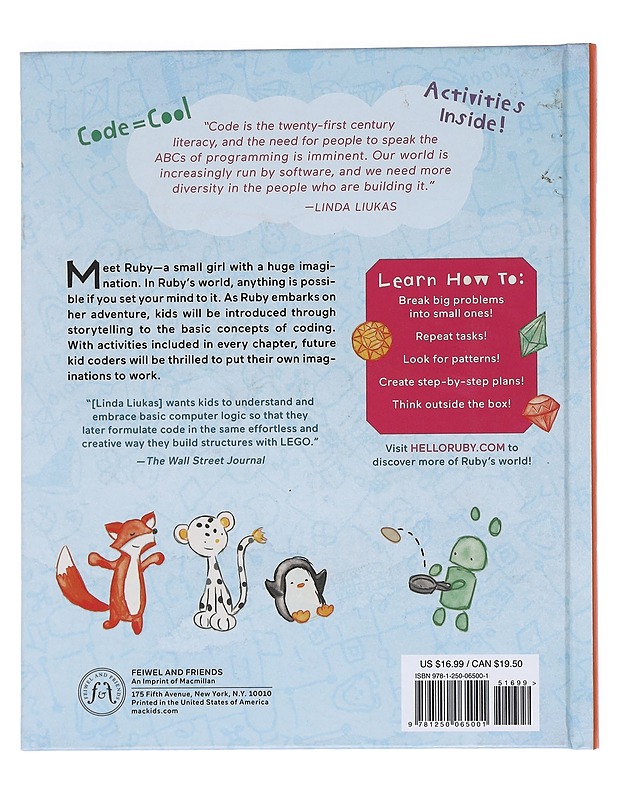 Hello Ruby : adventures in coding - Linda Liukas - Nuorten kirjat - 10105552730 - 1