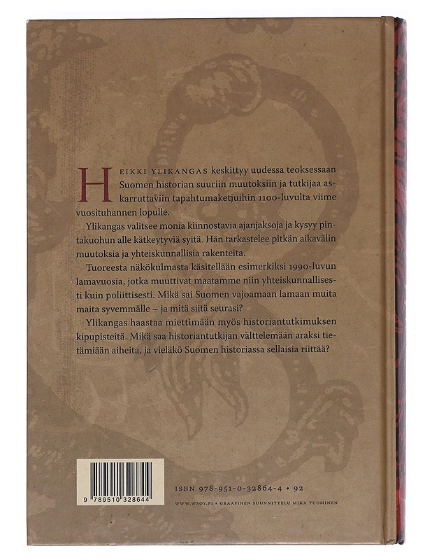 Suomen historian solmukohdat - Heikki Ylikangas - Historiakirjat - 10105552755 - 1