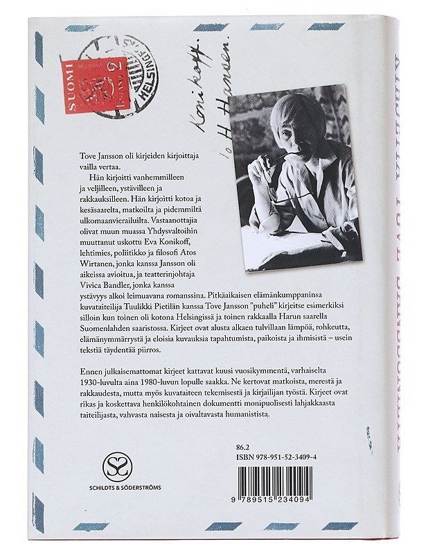 Kirjeitä Tove Janssonilta - Jansson, Tove - Elämäkerrat ja muistelmat - 10105552770 - 1