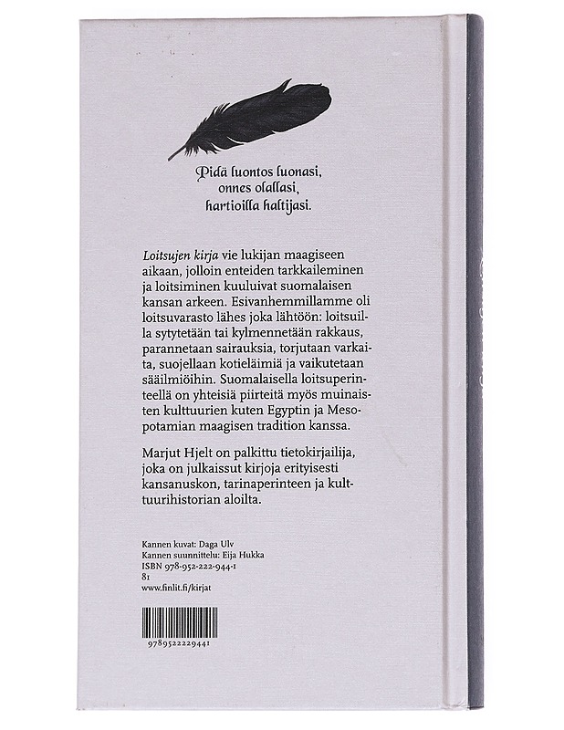 Loitsujen kirja - Hjelt, Marjut - Runot ja näytelmät - 10105552771 - 1