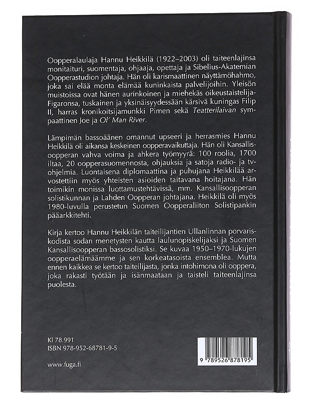 Hannu Heikkilä : elämä oopperalle - Tero Halvorsen - Elämäkerrat ja muistelmat - 10105552794 - 1