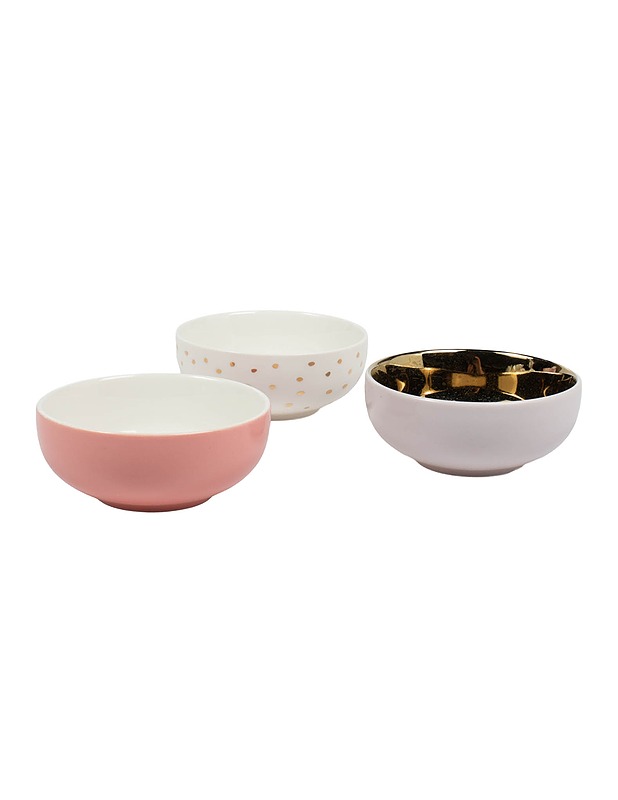 KIKKI.K posliinikulhosetti, 3 kpl - Tarjoiluastiat - 10105552815 - 2