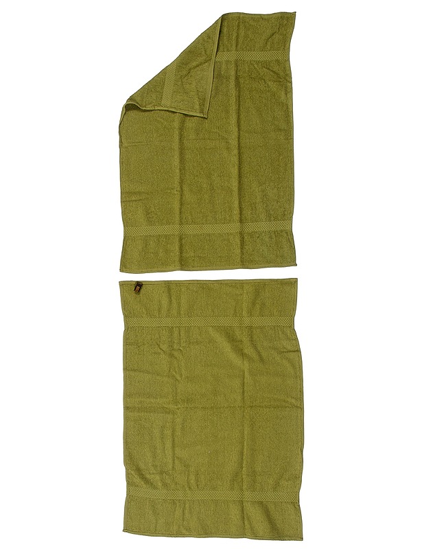 Puuvillafrotee käsipyyhe, 50x70 cm, 2 kpl - Pyyhkeet - 10105552838 - 0
