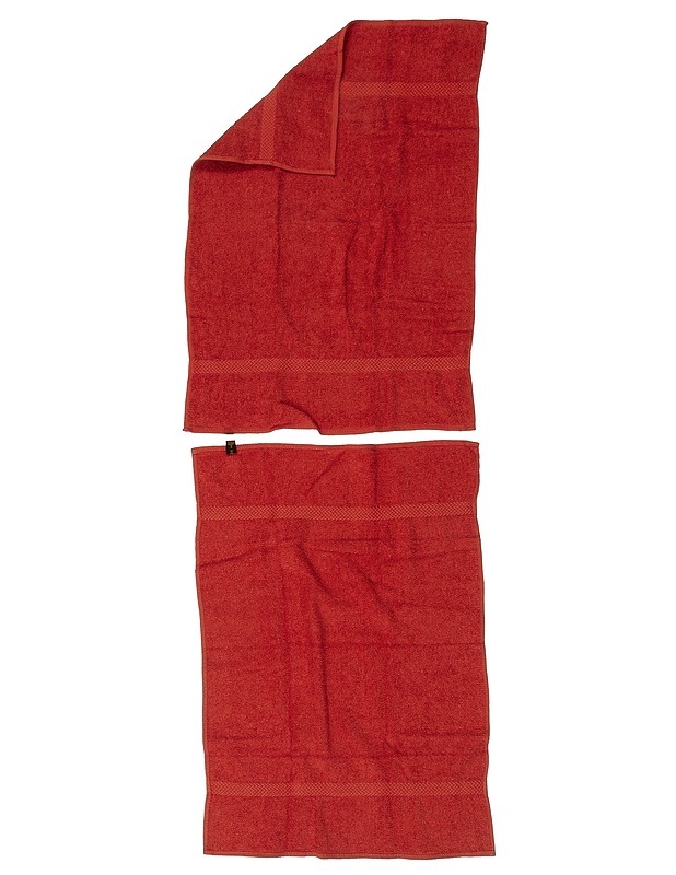 Puuvillafrotee käsipyyhe, 50x70 cm, 2 kpl - Pyyhkeet - 10105552843 - 0