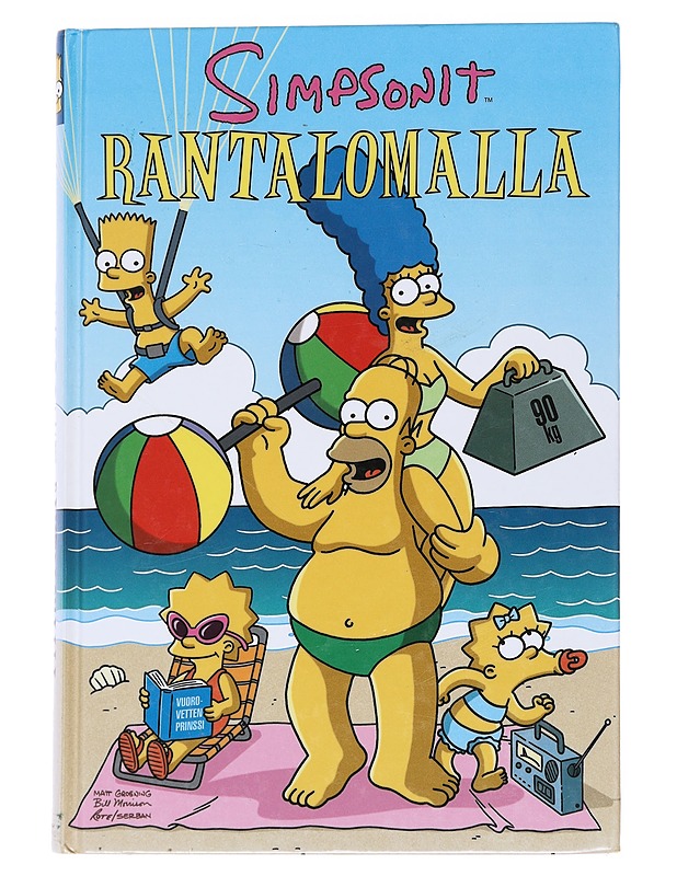 Simpsonit rantalomalla - Groening, Matt - Sarjakuvat - 10105552844 - 0