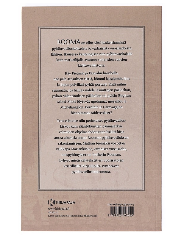 Rooma : opas pyhiinvaeltajalle - Anton, Emil - Historiakirjat - 10105552848 - 1