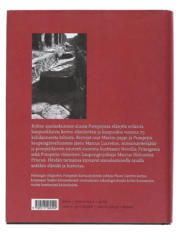 Pompejilaisia kohtaloita - Paavo Castrén - Elämäkerrat ja muistelmat - 10105552855 - 1