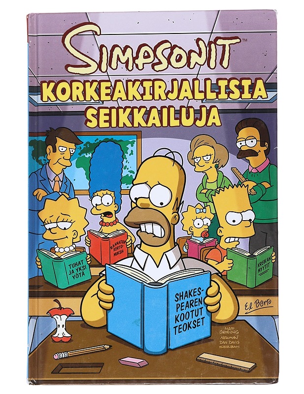 Simpsonit : korkeakirjallisia seikkailuja - Groening, Matt - Sarjakuvat - 10105552871 - 0