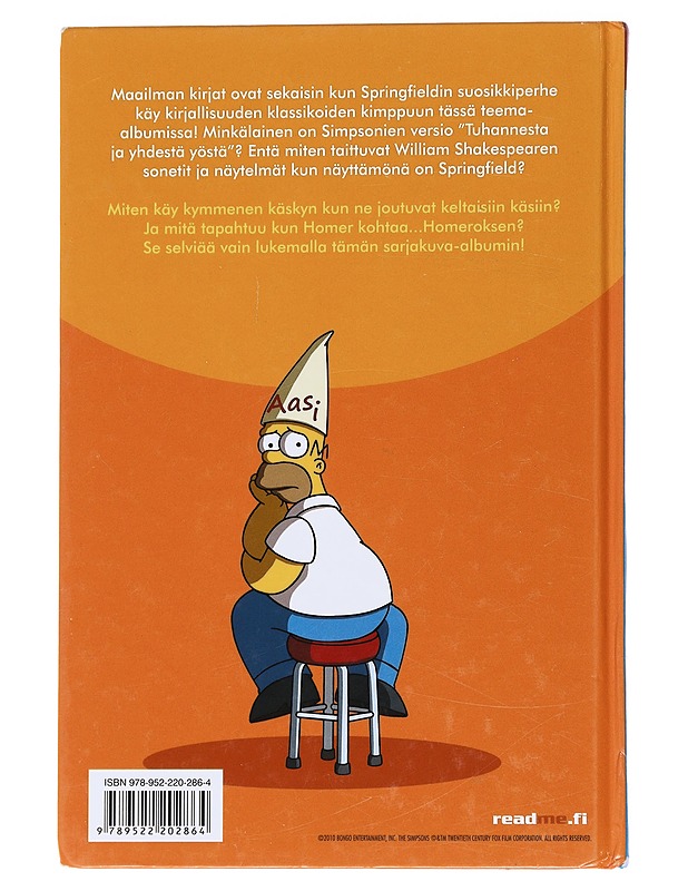Simpsonit : korkeakirjallisia seikkailuja - Groening, Matt - Sarjakuvat - 10105552871 - 1