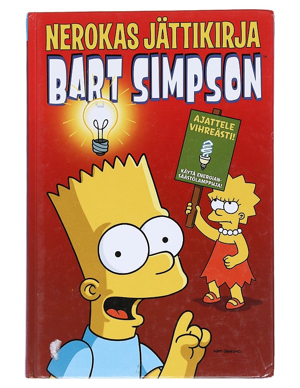 Bart Simpson Nerokas jättikirja - Groening , Matt - Sarjakuvat - 10105552885 - 0
