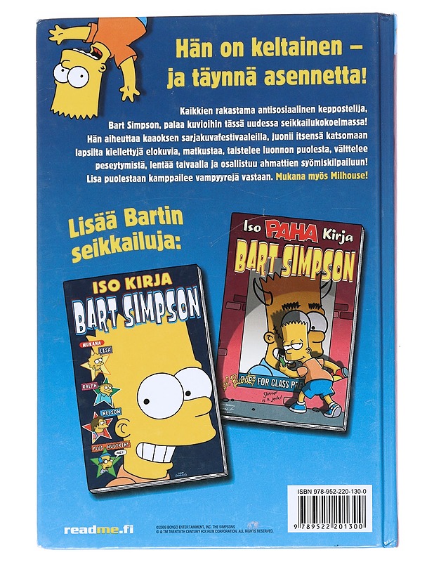 Bart Simpson Nerokas jättikirja - Groening , Matt - Sarjakuvat - 10105552885 - 1