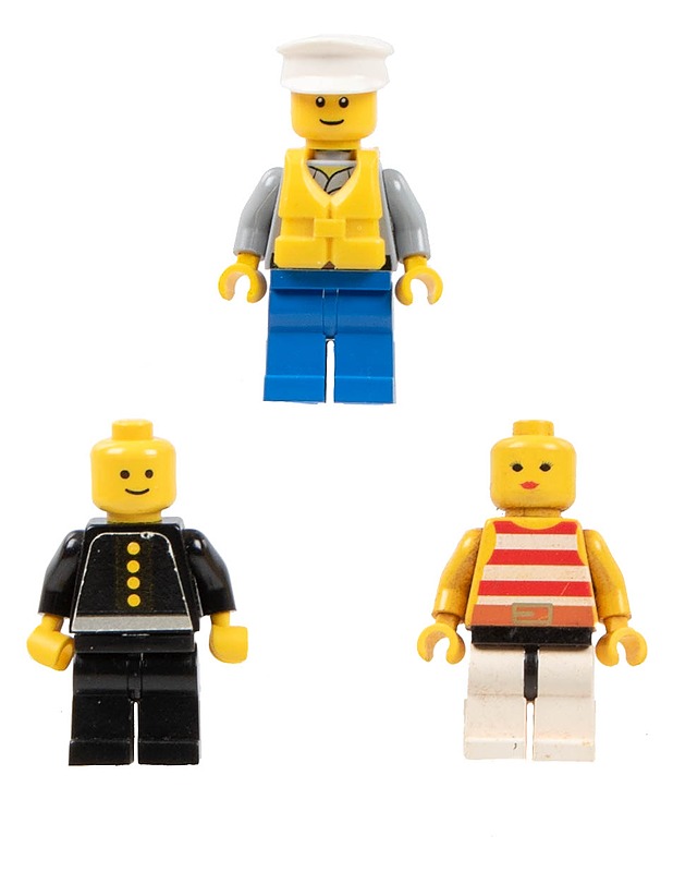 LEGO City figuuri ; 2 kpl LEGO Town figuuri - Lasten figuurit - 10105552883 - 0