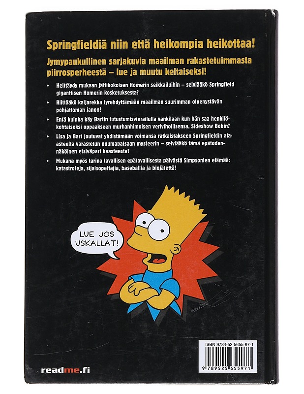 Simpsonit : jymypaukku - Groening, Matt - Sarjakuvat - 10105552889 - 1