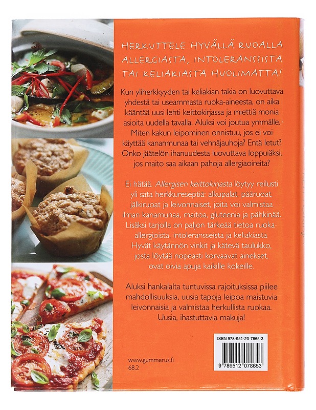Allergisen keittokirja - Sherwood, Alice - Tietokirjat ja oppaat - 10105552912 - 1
