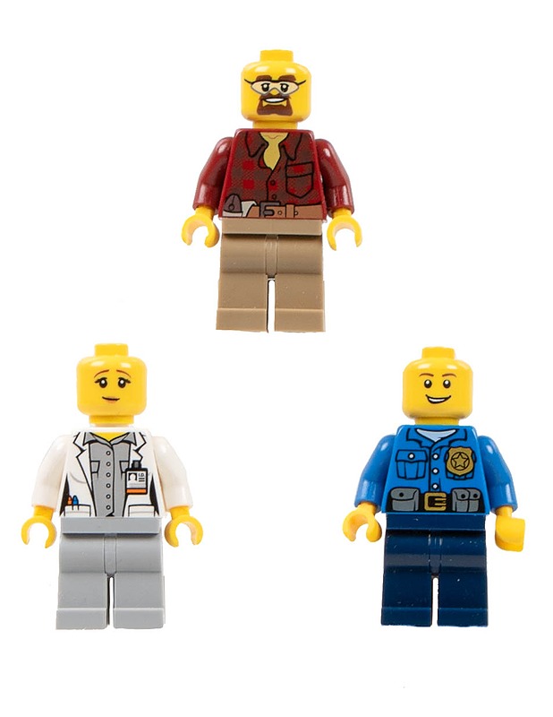LEGO City figuuri 3 kpl - Lasten figuurit - 10105552928 - 0