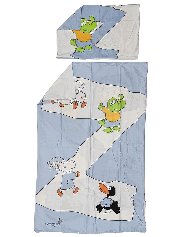 MAURI KUNNAS lasten puuvillapussilakana + -tyynyliina, 80x120 cm + 40x60 cm - Liinavaatteet - 10105552936 - 0