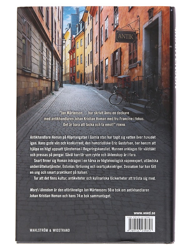 Mord i lönndom - Jan Mårtenson - Romaanit ja novellit - 10105552934 - 1