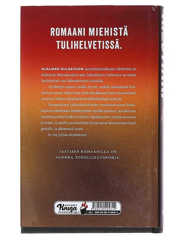 Kiestinki : motti 1941 - Pekka Jaatinen - Romaanit ja novellit - 10105552935 - 1