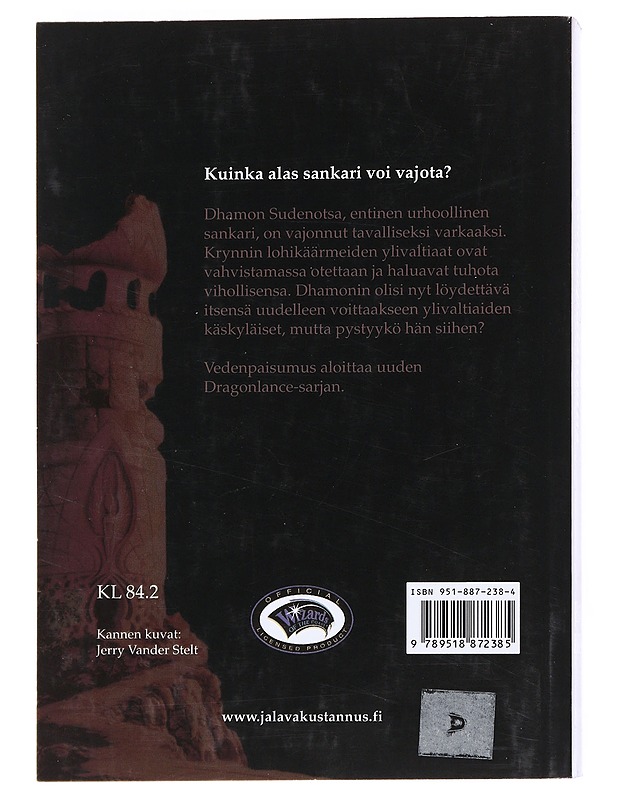 Vedenpaisumus - Rabe, Jean - Fantasia- ja scifi - 10105552952 - 1
