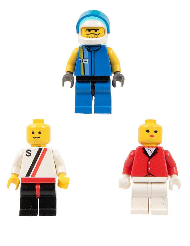 LEGO Racer Driver Nitro ; LEGO Town figuuri 2 kpl - Lasten figuurit - 10105552963 - 0