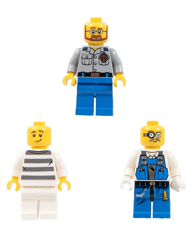 LEGO City figuuri 2 kpl ; LEGO Power Miners Brains - Lasten figuurit - 10105552970 - 0