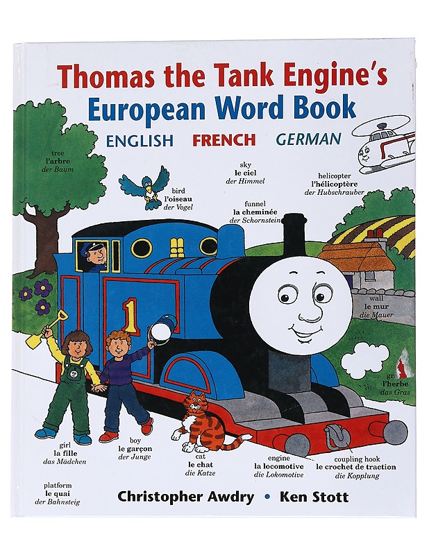 Thomas the Tank Engine's European Word Book - Awdry , Christopher ; Stott , Ken   - Lastenkirjat - 10105552973 - 0