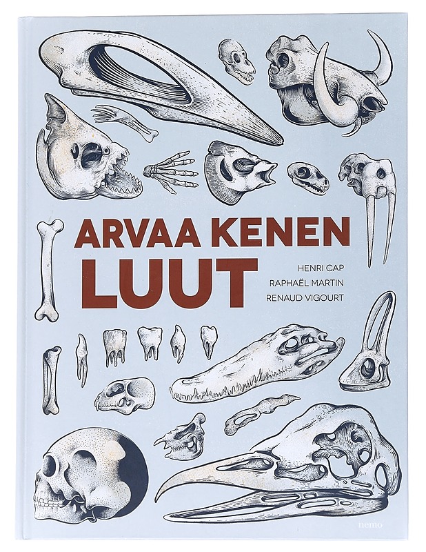 Arvaa kenen luut - Cap, Henri ; Martin , Rafael ; Vigourt , Renaud  - Lastenkirjat - 10105552977 - 0