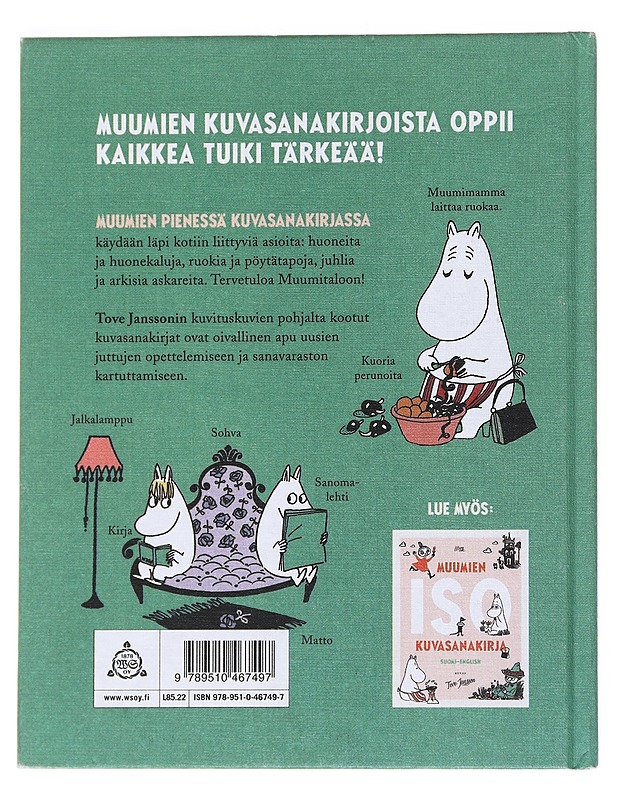 Muumien pieni kuvasanakirja / koti - Tove Jansson - Lastenkirjat - 10105552979 - 1