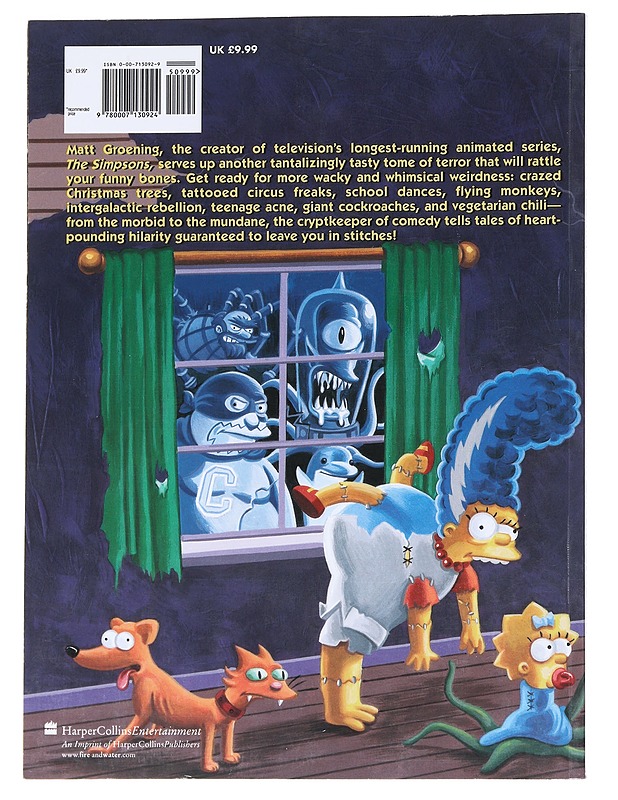 Bart Simpson's Treehouse of Horror Spine-Tingling Spooktacular - Groening, Matt - Sarjakuvat - 10105552993 - 1