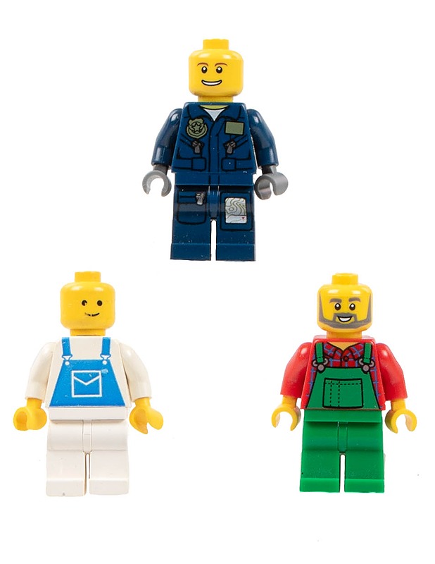 LEGO City figuuri 2 kpl ja LEGO Town figuuri - Lasten figuurit - 10105552998 - 0