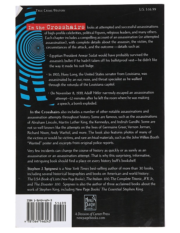 In the Crosshairs - Stephen J. Spignesi - Tietokirjat ja oppaat - 10105552996 - 1