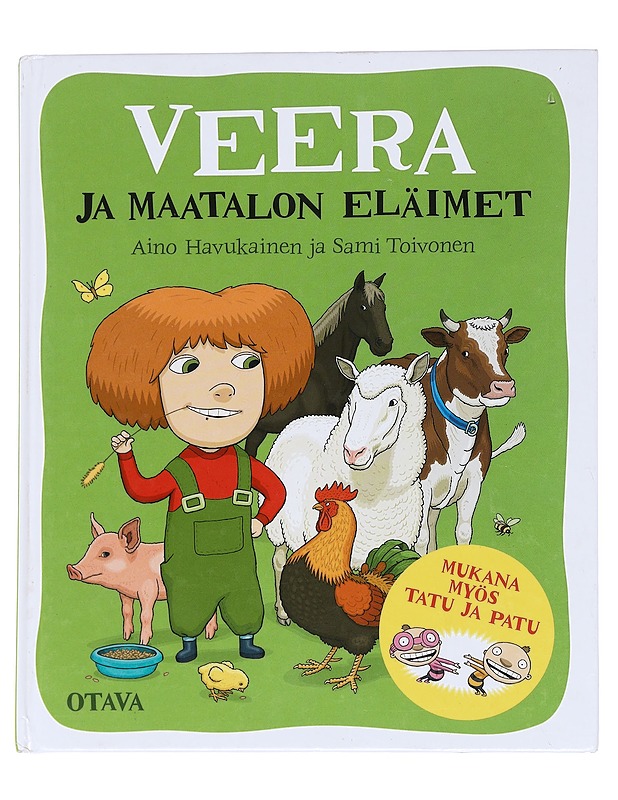 Veera ja maatalon eläimet ; Veera l - Lastenkirjat - 10105553001 - 0