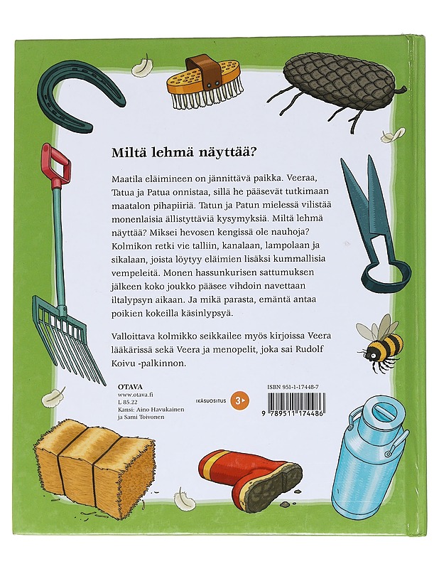 Veera ja maatalon eläimet ; Veera l - Lastenkirjat - 10105553001 - 1