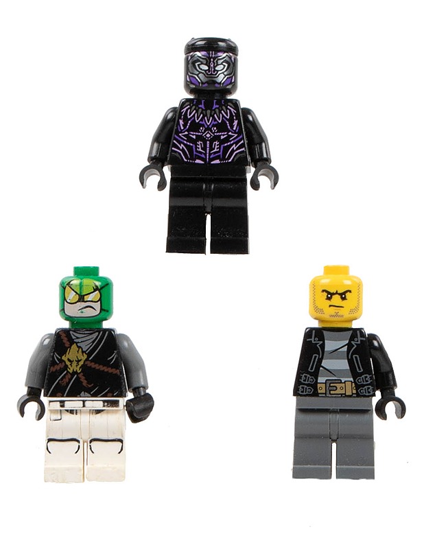 LEGO Marvel Super Heroes Black Panther ; LEGO City roisto ja sekalainen figuuri - Lasten figuurit - 10105553005 - 0