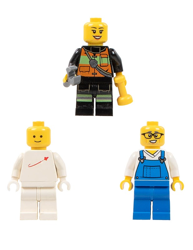 LEGO City figuuri 2 kpl ja LEGO Classic Space figuuri - Lasten figuurit - 10105553023 - 0