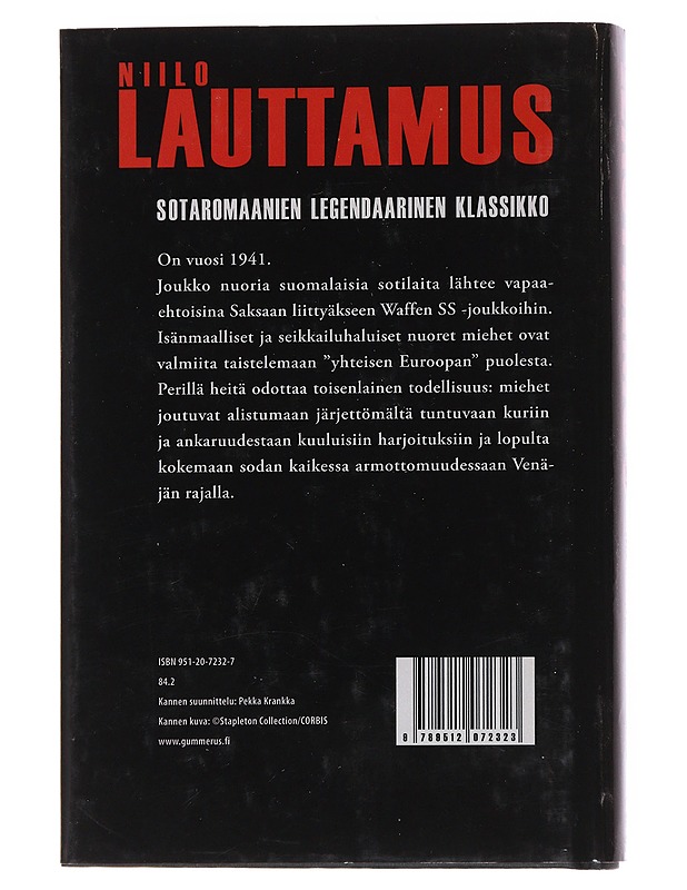 Vieraan kypärän alla - Niilo Lauttamus - Romaanit ja novellit - 10105553042 - 1