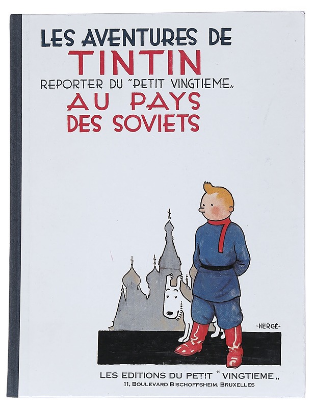 Les aventures de Tintin Reporter du petit "Vingtième" au pays des Soviets - Herge - Sarjakuvat - 10105553069 - 0