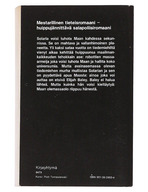 Alaston aurinko - Isaac Asimov - Fantasia- ja scifi - 10105553086 - 1