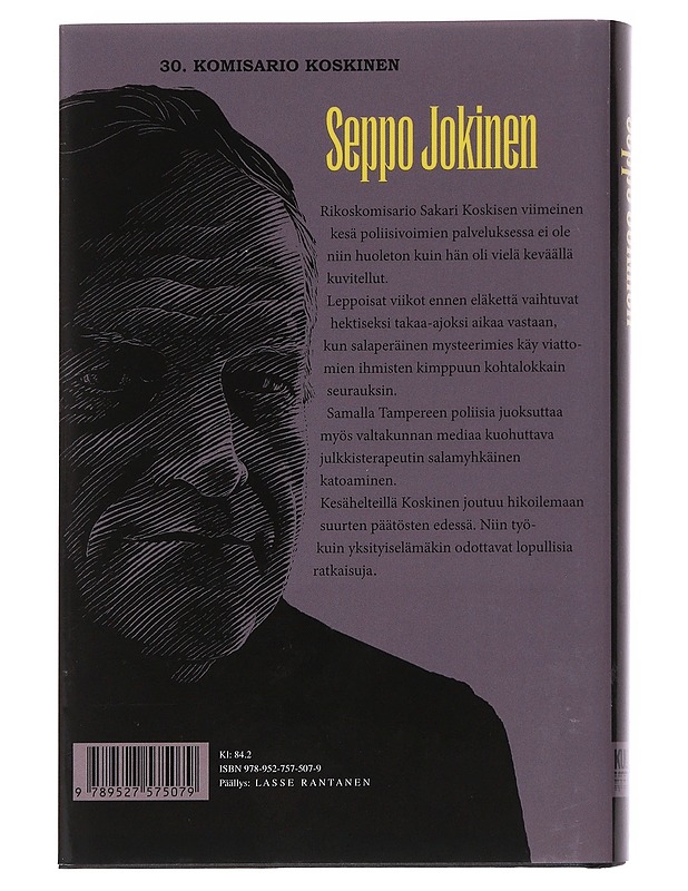 Viimeinen vääntö - Seppo Jokinen - Jännitys ja dekkarit - 10105553095 - 1