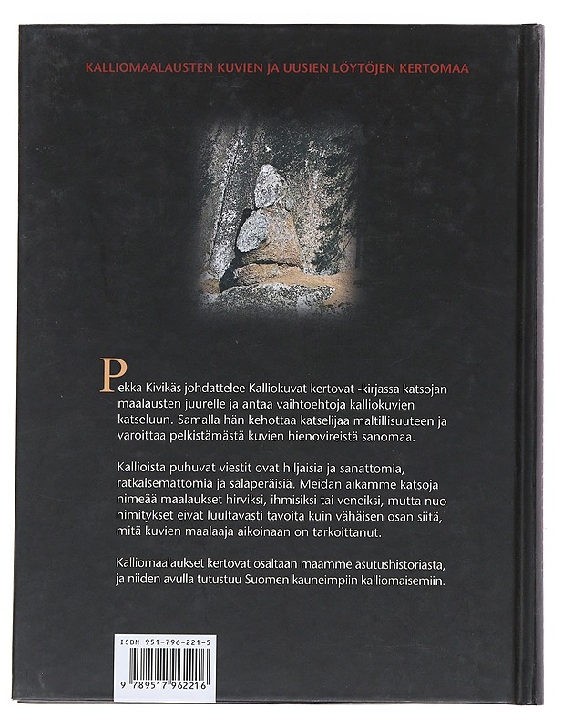 Kalliokuvat kertovat - Pekka Kivikäs - Historiakirjat - 10105553091 - 1