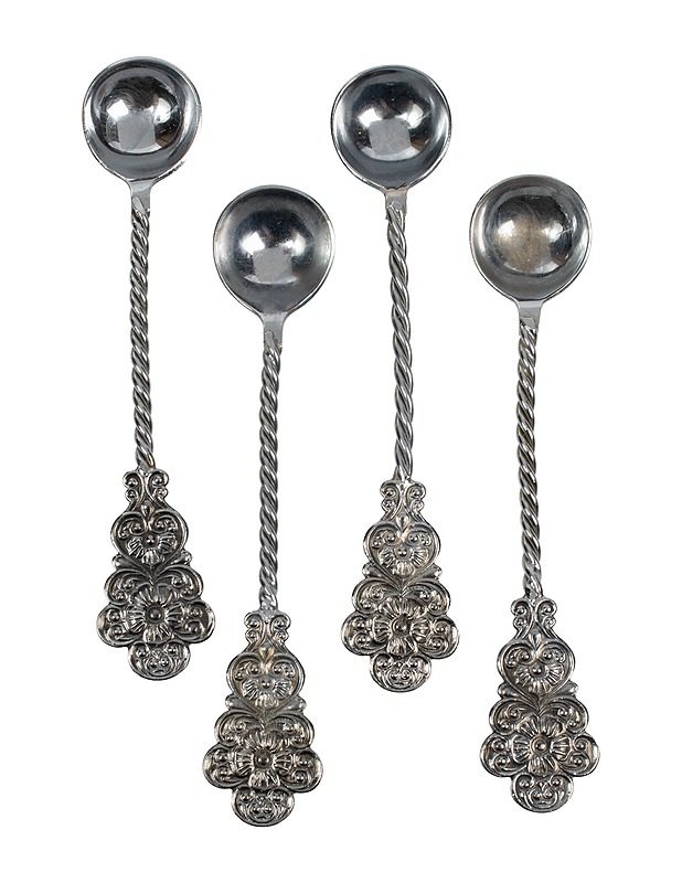 Koristeelliset lusikat, 4 kpl - Aterimet - 10105553104 - 0
